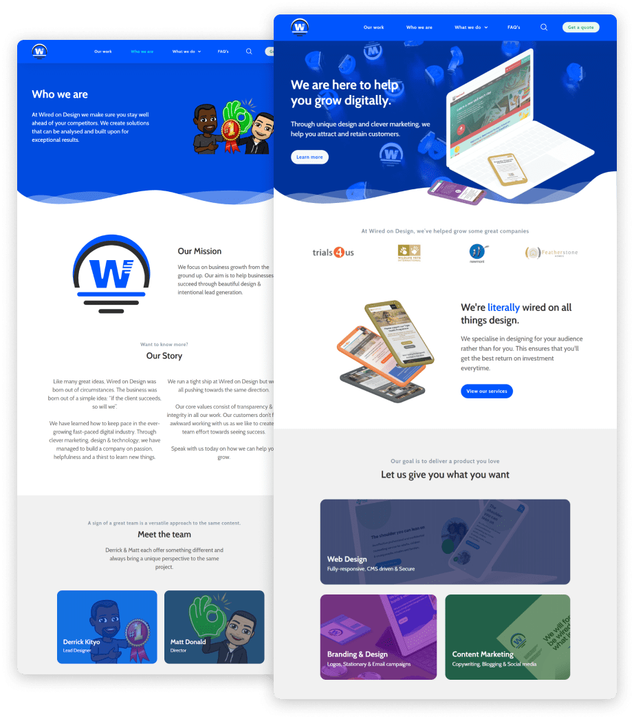 Web design & digital marketing agency. — preview