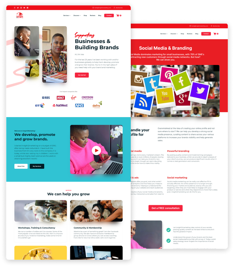 Supporting businesses & building brands — preview