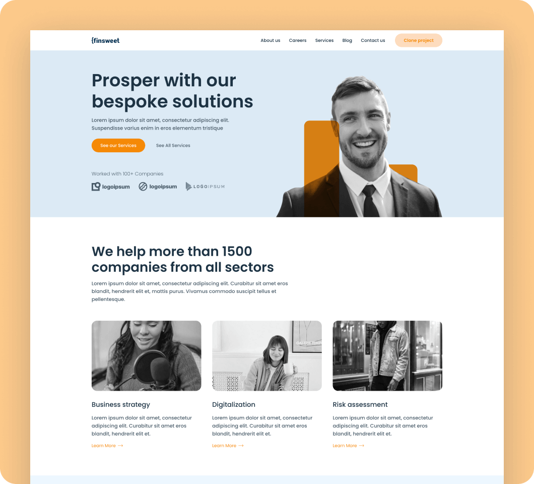 Consultancy template