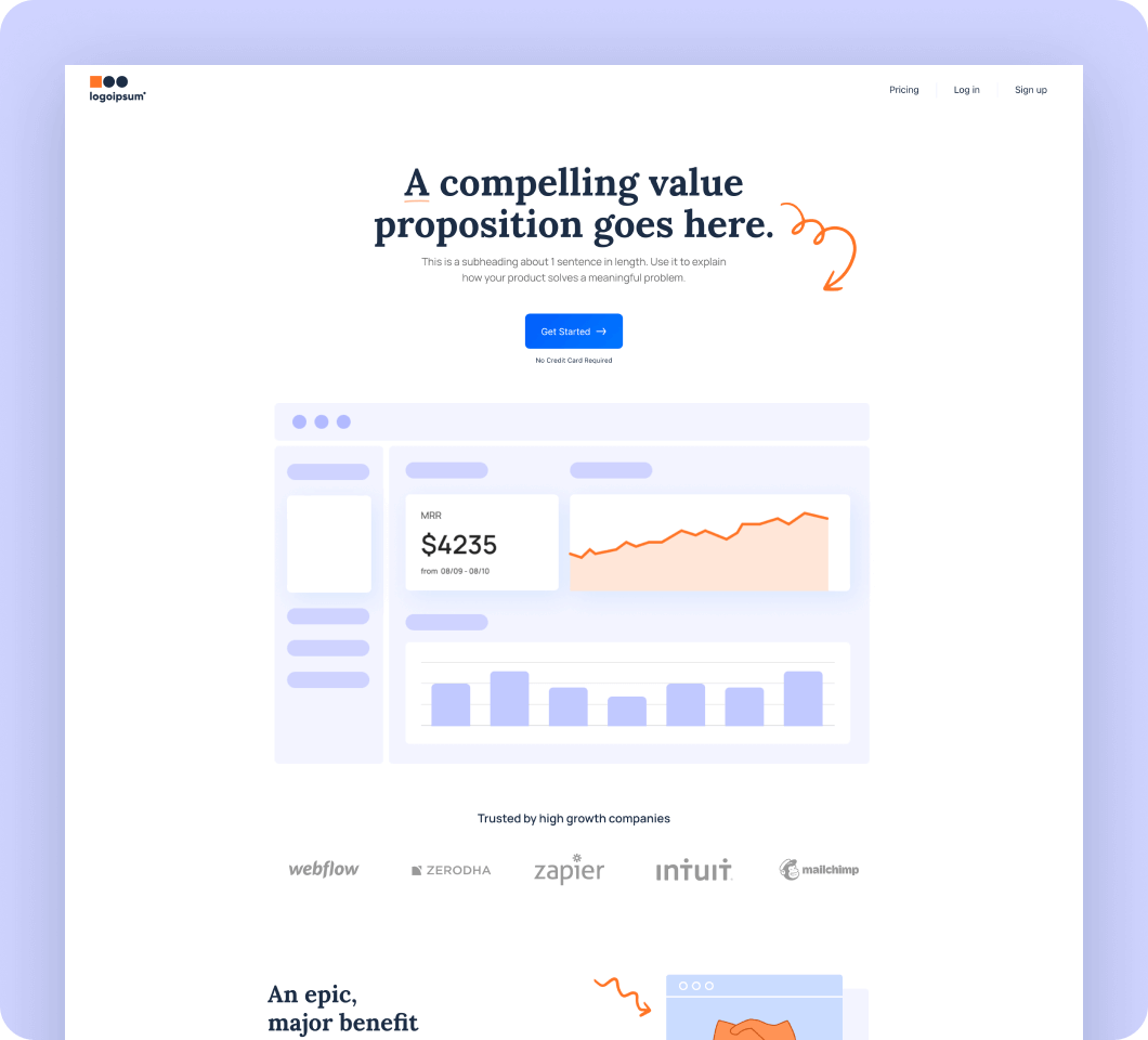 Saas template 7 for Webflow