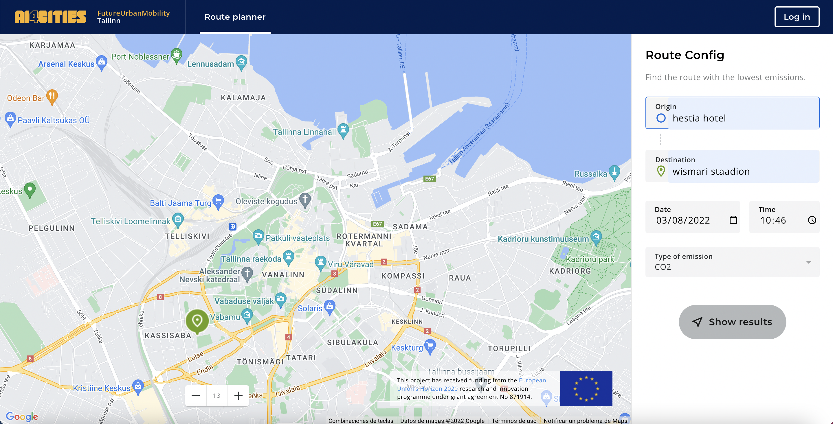 AI4Cities Future Urban Mobility Project