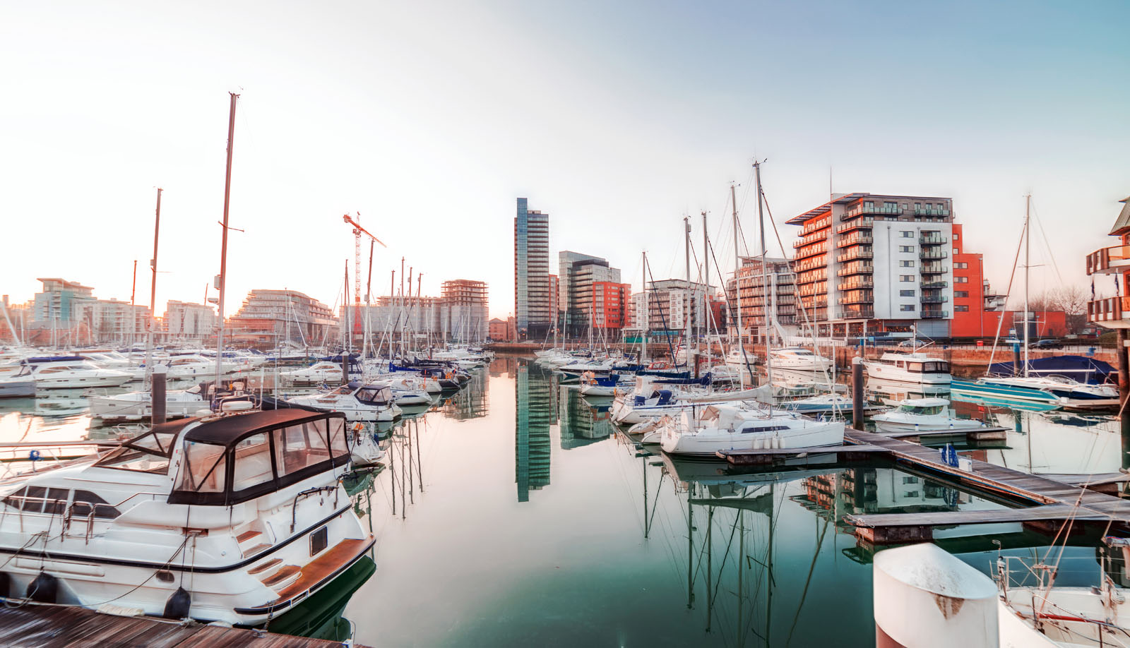 Southampton harbour, UK