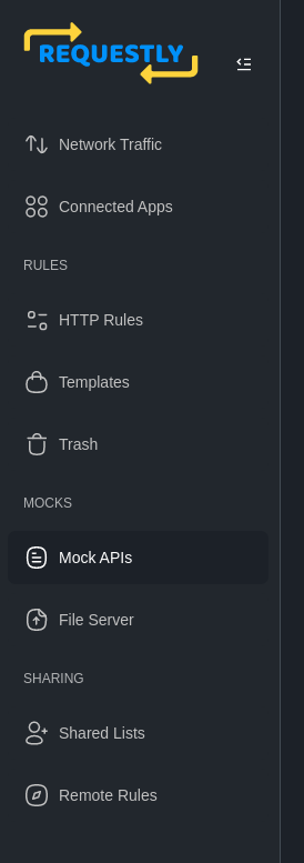 Mock APIs feature