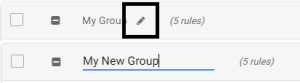 Rename group
