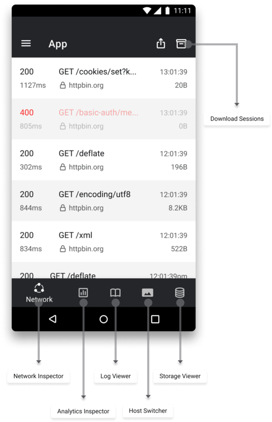 Requestly's advanced Android Debugger