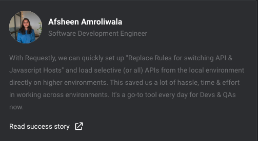 Success Story by Afsheen