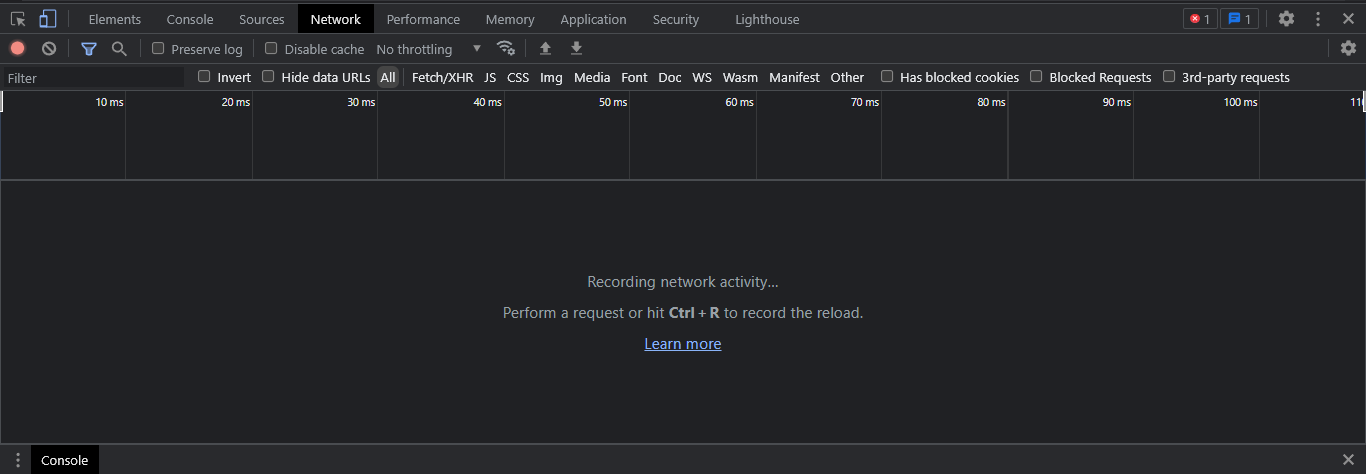 Network Tab