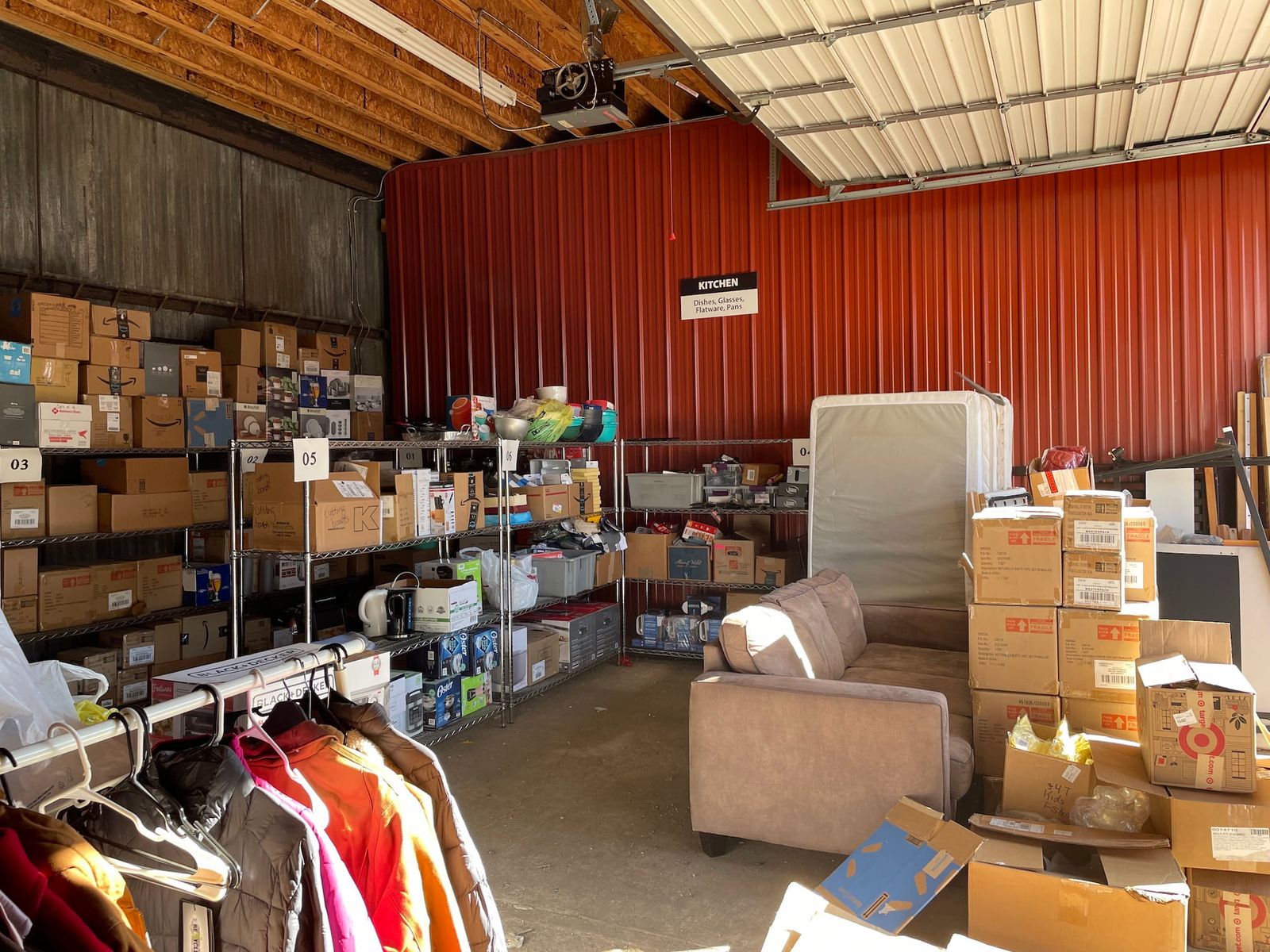 Our Donation Storage Warehouse Transformation