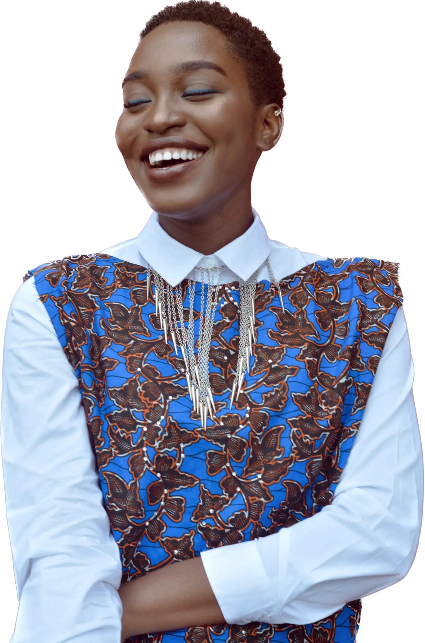 Woman with the biggest smile