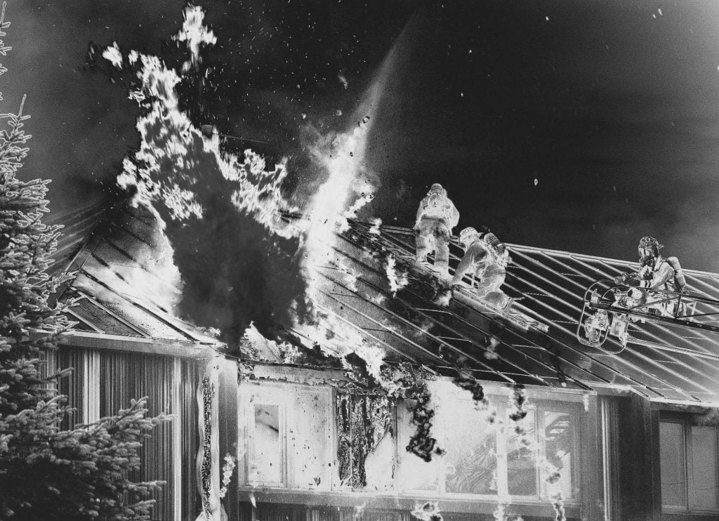 using drones for fire fighting