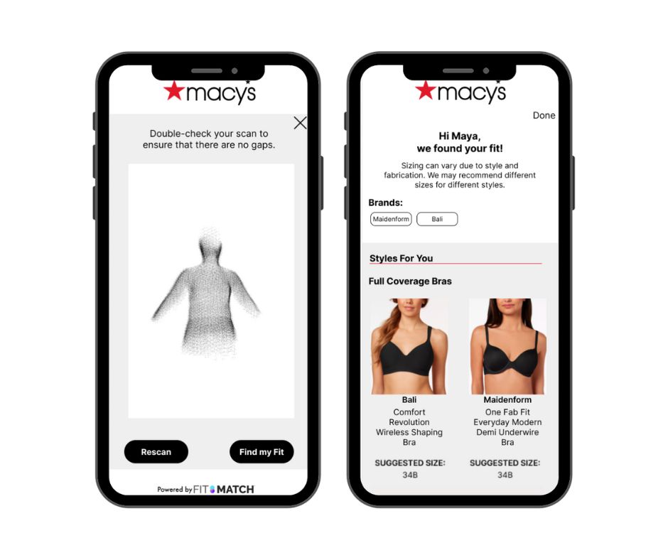 WWD FITMATCH Launches Macy's Partnership
