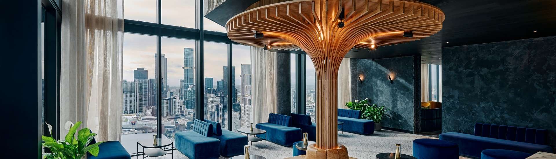 Luxury Rooftop Cocktail Bar & Lounge Melbourne Strato