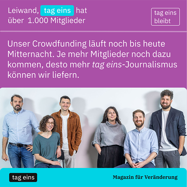 Die 1.000 sind geschafft!