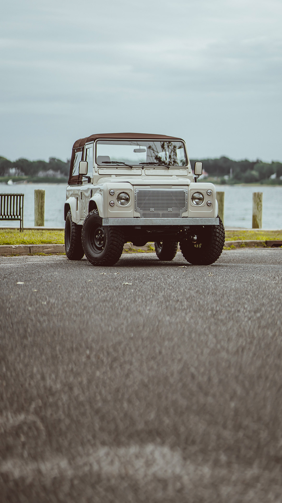 Sahara Dust Land Rover Defender 90 by Brooklyn Coachworks