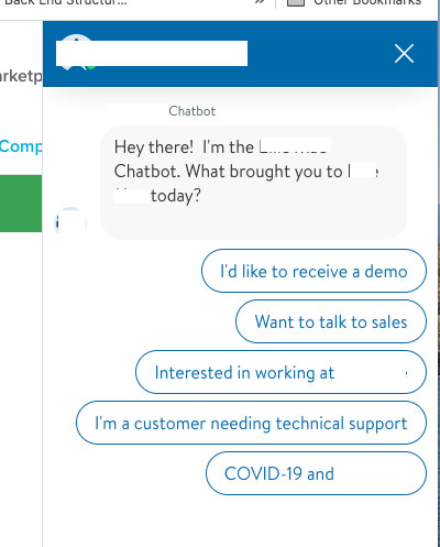 bad chatbot.