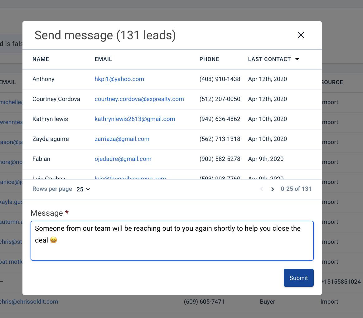 e-mails