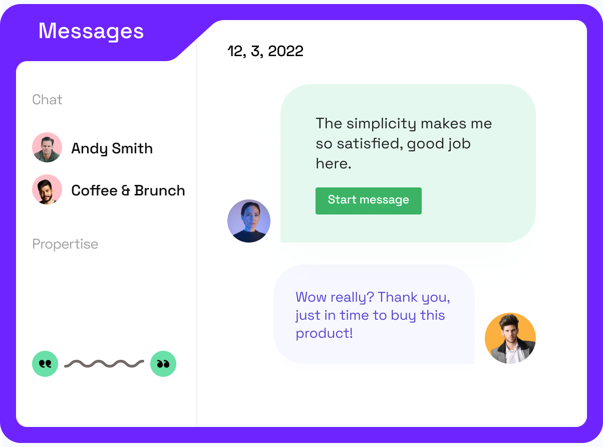 SMS messaging in the dashboard