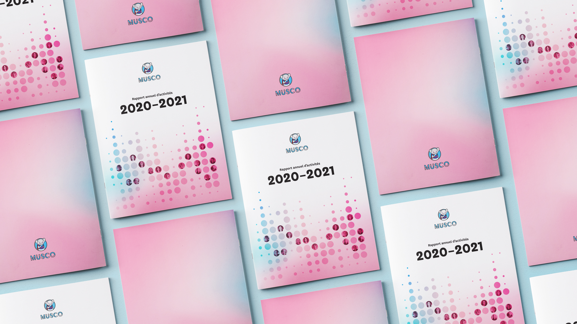 Rapport annuel MUSCO 2020–2021 – Couvertures avant et arrière