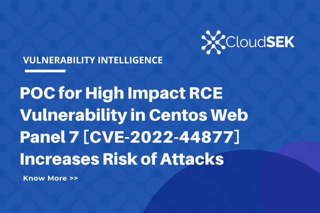 POC for High Impact RCE Vulnerability in Centos Web Panel 7 (CVE-2022 ...