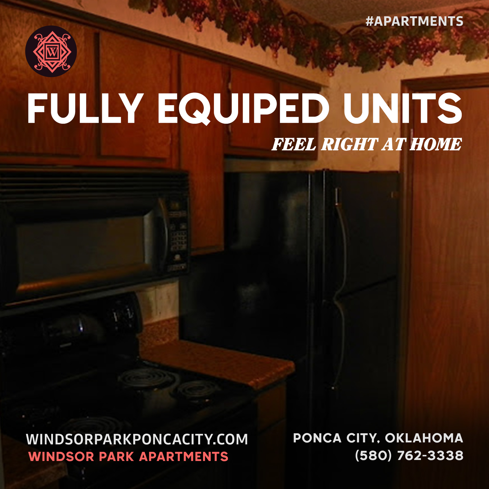 Fully Equipped Units Windsor Park Apartments