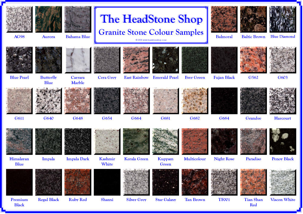 Hellstone Color Gallery