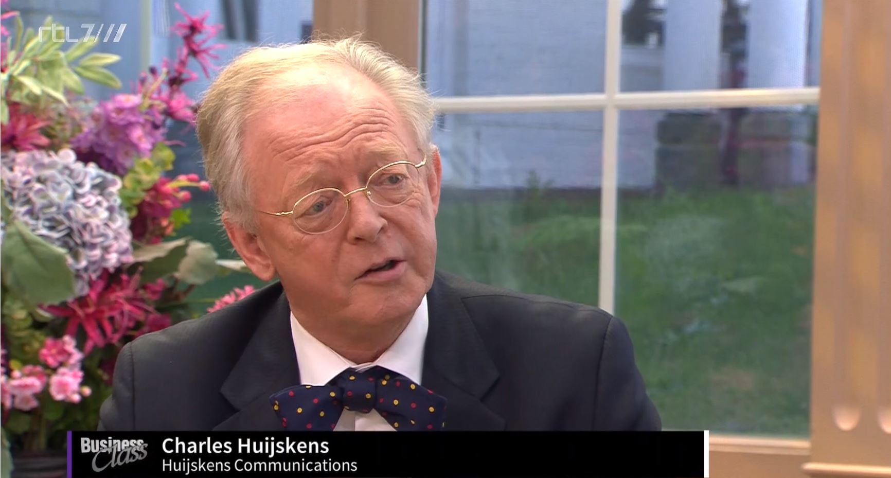 Charles Huijskens te gast bij Business Class