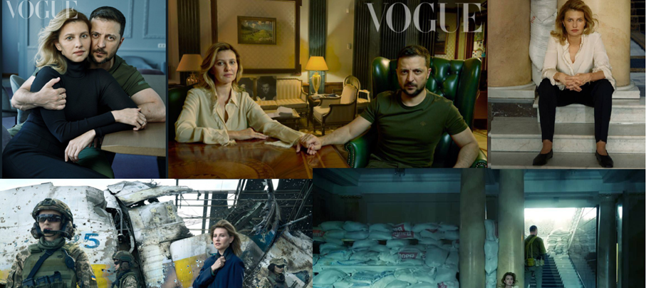 'De voorpagina van Vogue is nu deel van het slagveld'
