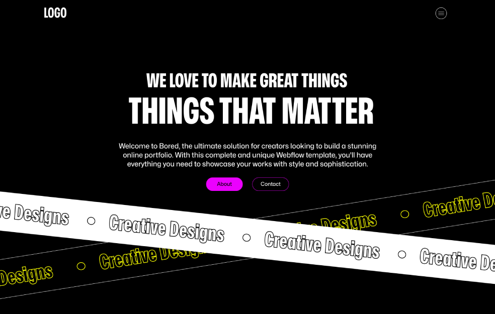 Creative Agency UI Template cover image