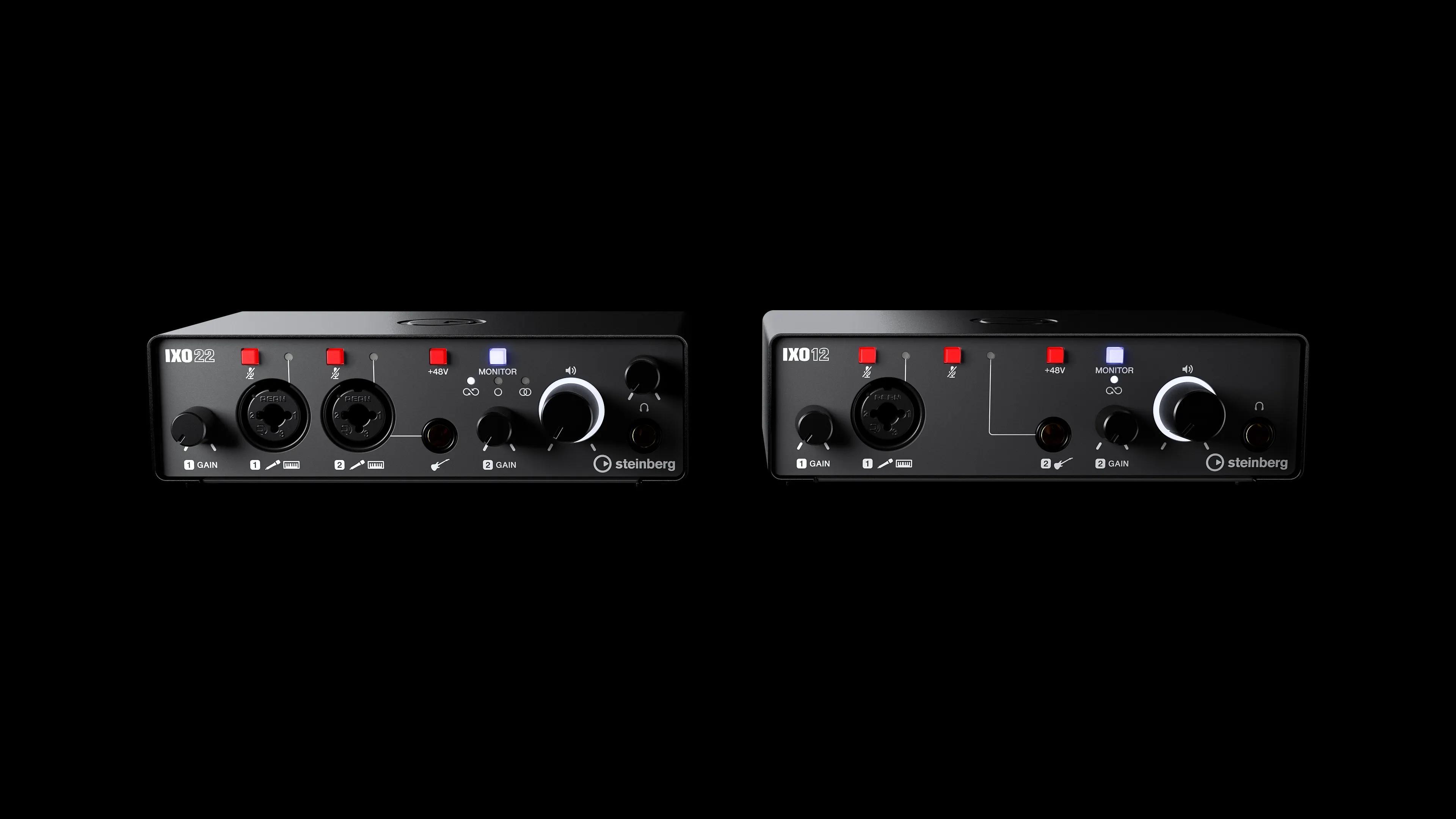 Steinberg Audio Interfaces IXO in black.