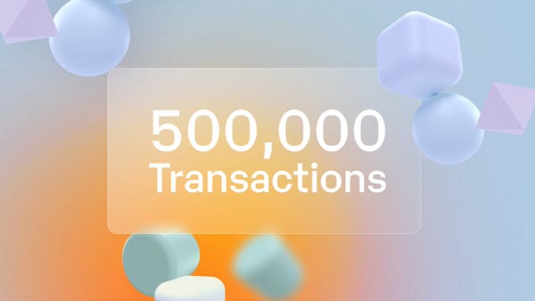 Data Union Swash just surpassed 500,000 transactions on Gnosis Chain
Powered by the Data Unions Framework, built by Streamr Network.