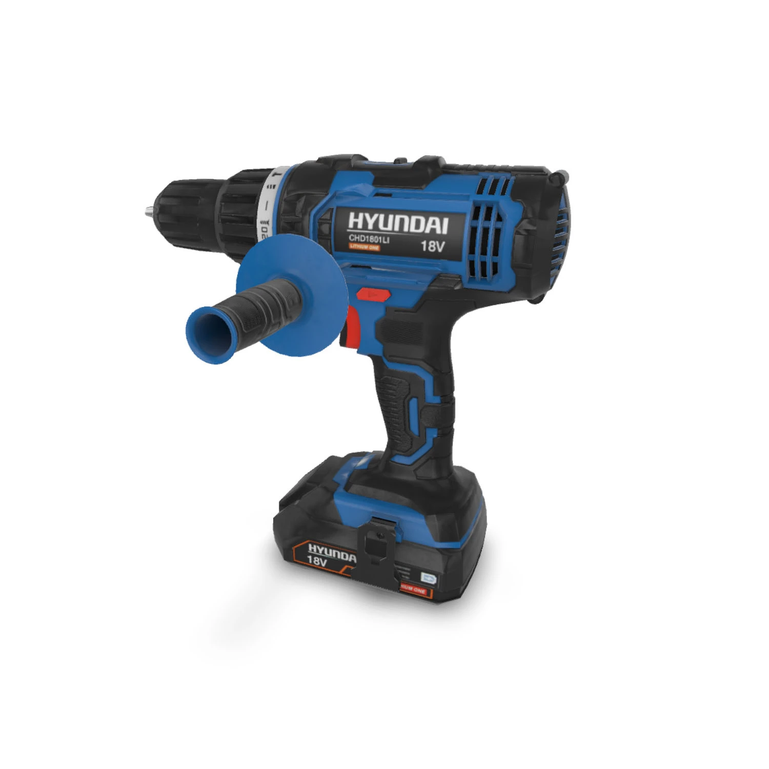 Blau-schwarze Bohrmaschine von HYUNDAI