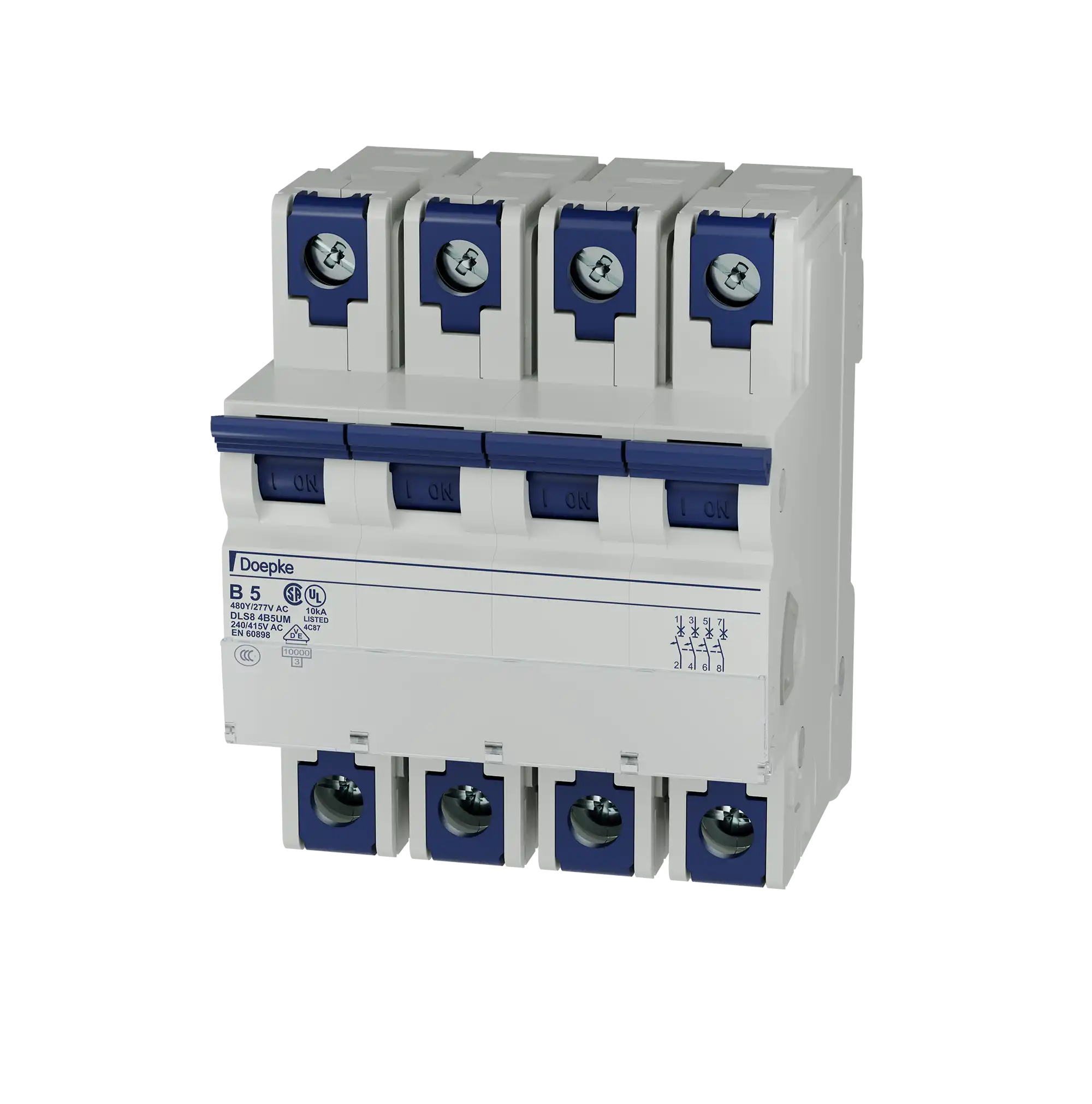 Gray-blue Doepke switch