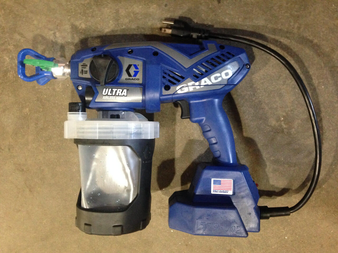 Paint Sprayer Airless Graco True Plus Hand Held Riverside Rentals Windsor Essex County