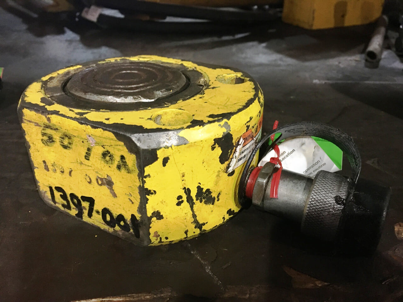 Jack Enerpac Hydraulic 50T Pancake Riverside Rentals Windsor