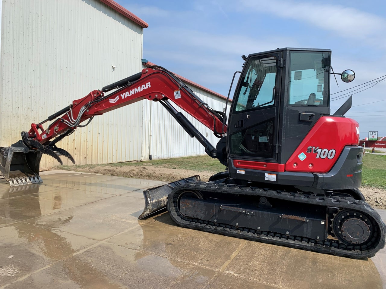 Excavators Model SV100 Riverside Rentals Windsor Essex County