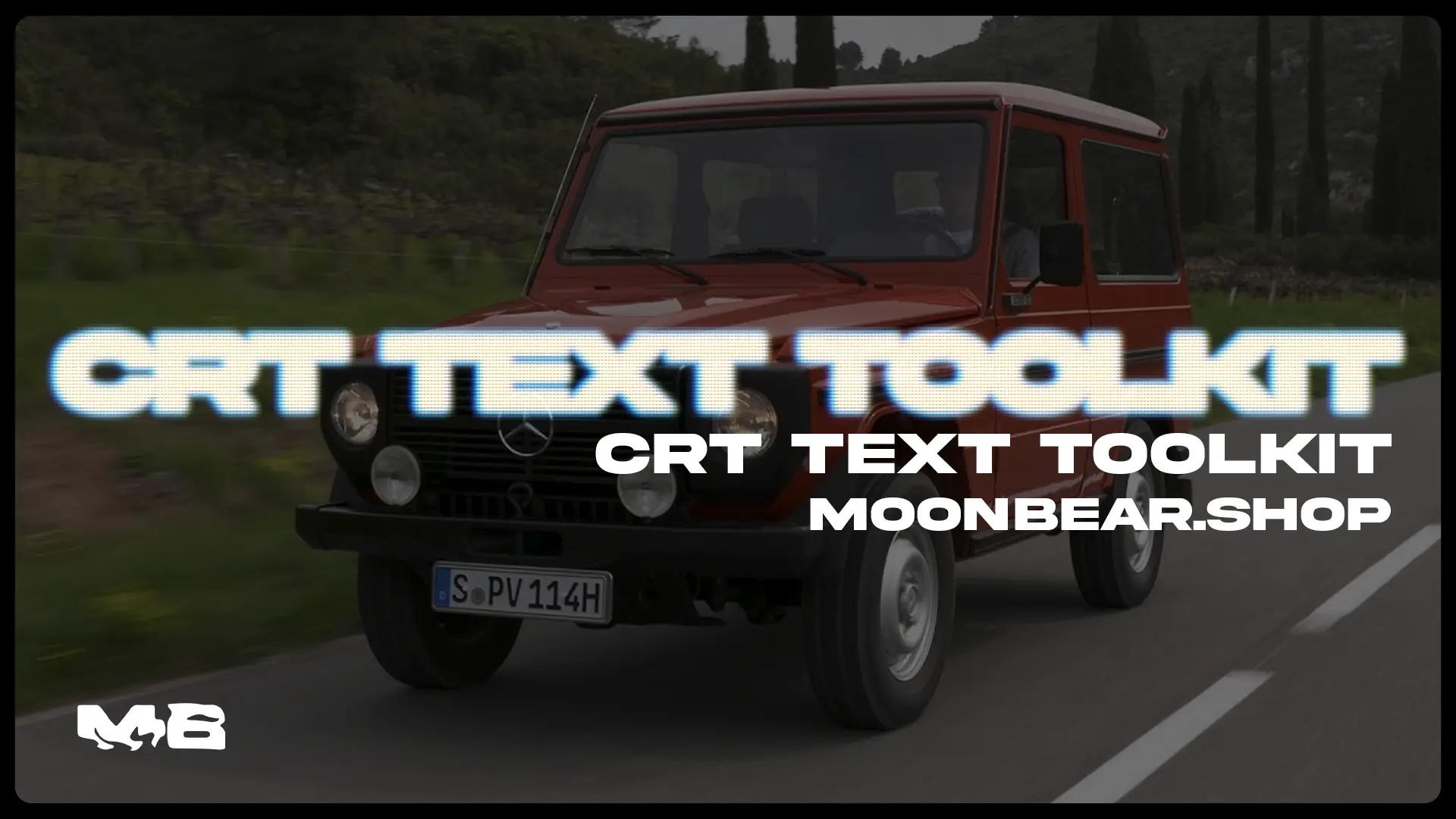 Are you still manually placing each CRT character over your footage, instead of typing them out?... I mean c'mon, who has time for that?
Introducing, CRT TEXT toolkit by Moon Bear. A special pack of High Quality professional CRT Text effect simulators. Designed for use in Premiere, After Effects, and Final Cut Pro.
Cycle through 3 main presets in final cut pro , or build your own by editing / tweaking the provided settings in After Effects, Premiere or Final Cut.