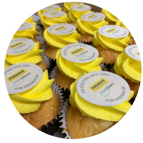 Corporate and Branded Cupcakes Delivered