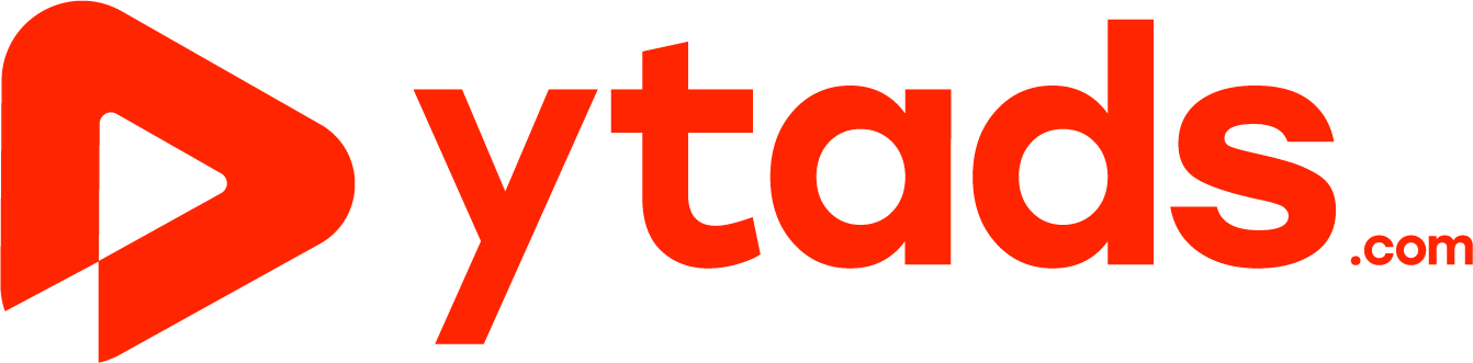 Rotes Logo des Unternehmens Ytads.com