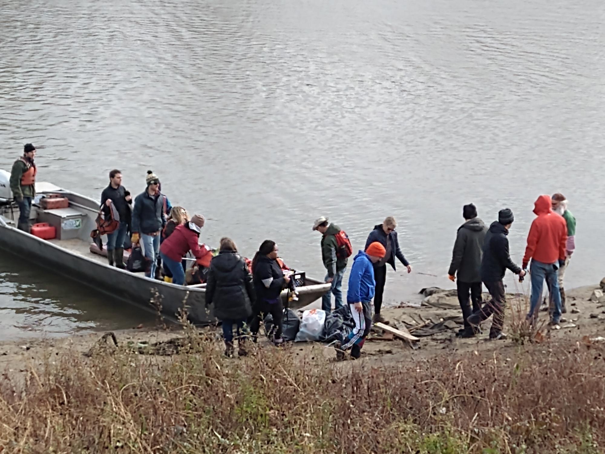 Wolf River Harbor Cleanup: Thanks, Volunteers!