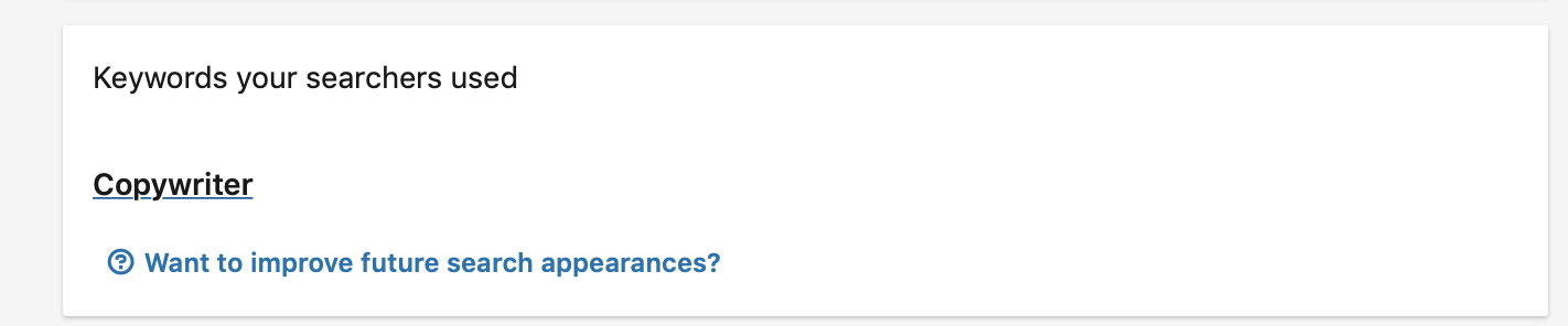 LinkedIn Keywords SEO search