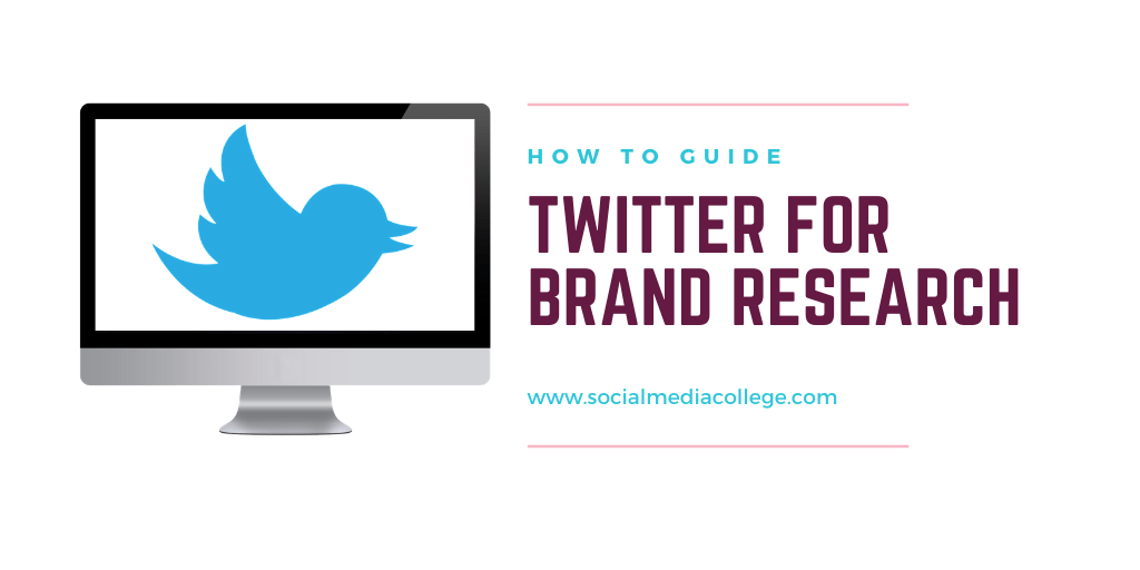Using Twitter for brand research