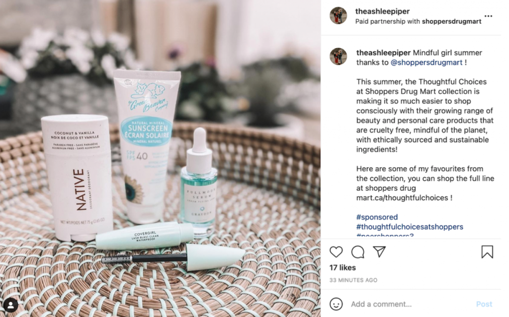 Influencer marketing to make money on Instagram 
