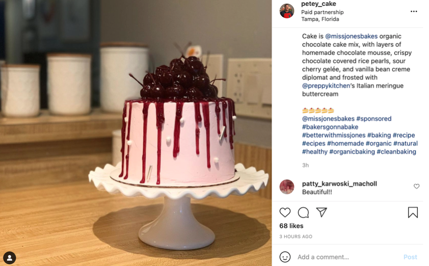 picture of a cake by petey_cake instagram