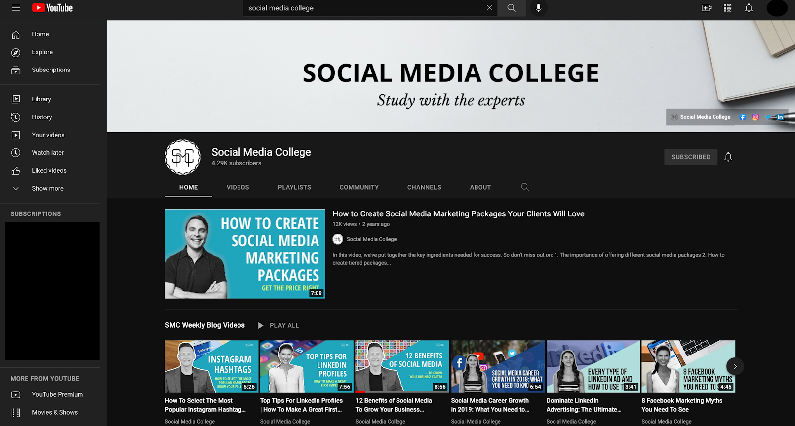 YouTube marketing strategy