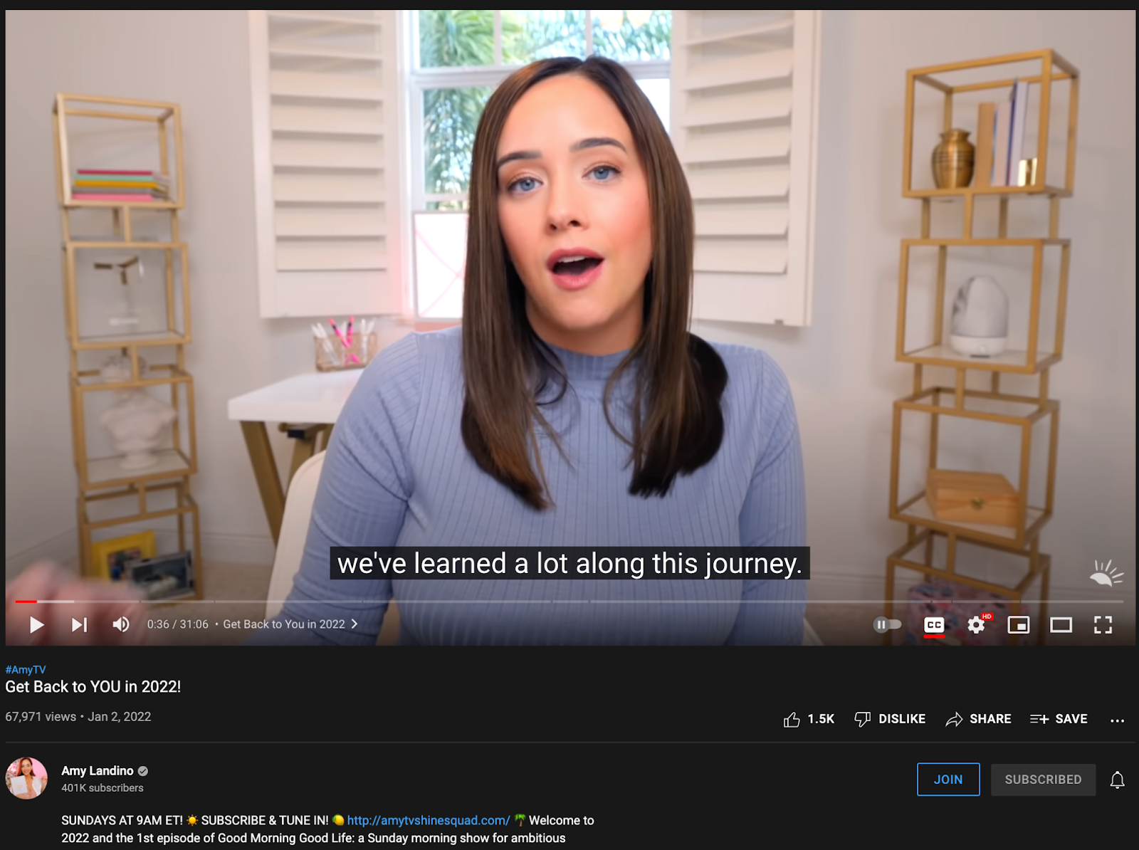 YouTube marketing strategy example