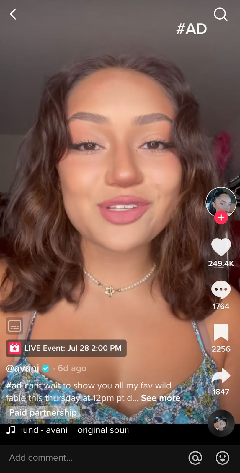 TikTok monetization example 