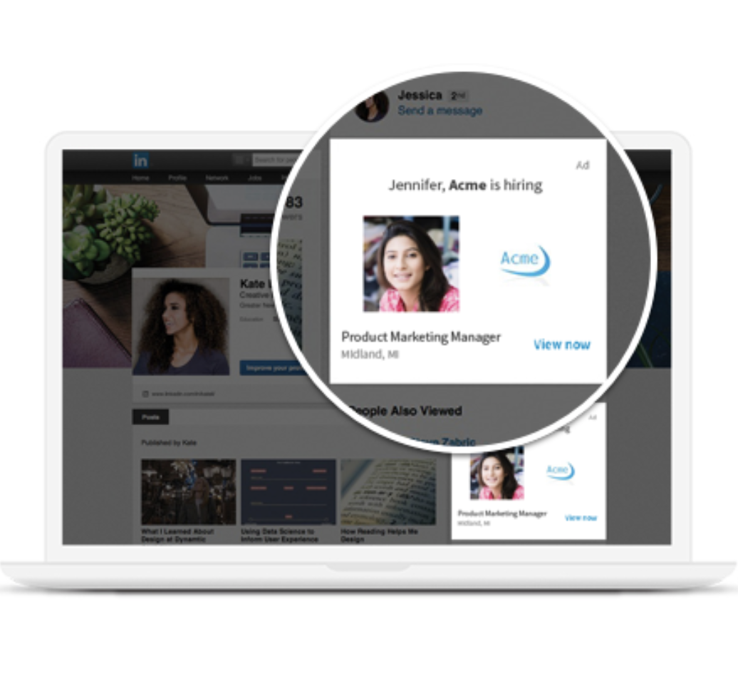 LinkedIn job ads 