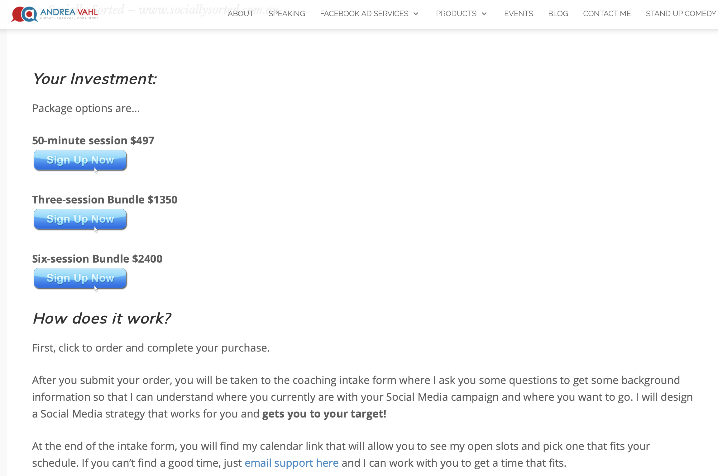 flat fees for social media marketing work 