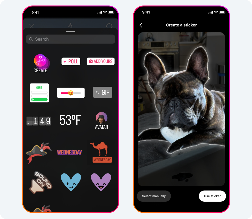 Custom Stickers from Photos and Videos