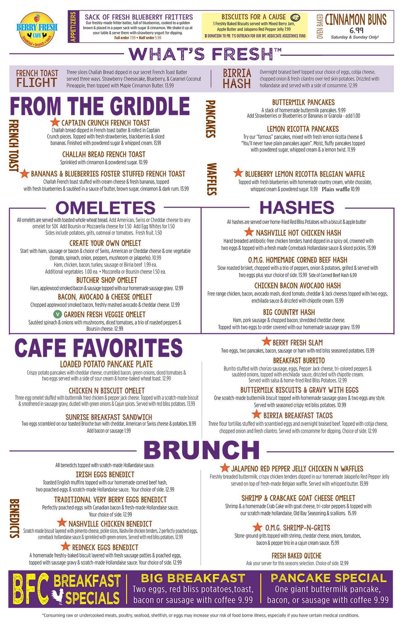 Breakfast Brunch Lunch At Berry Fresh Cafe